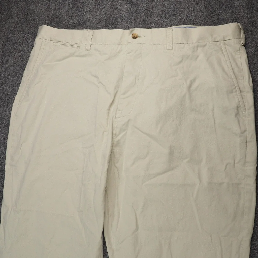 Polo Ralph Lauren Chino Pants Mens 40x32 Stretch Classic Fit Beige Solid Preppy